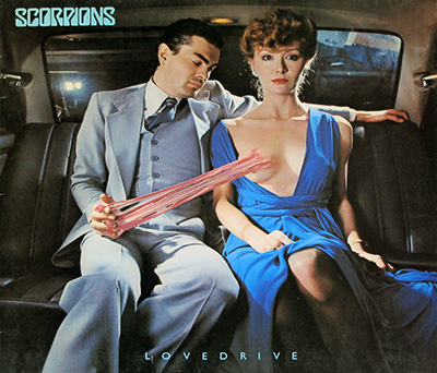 SCORPIONS - Lovedrive (Original Album Cover) album front cover